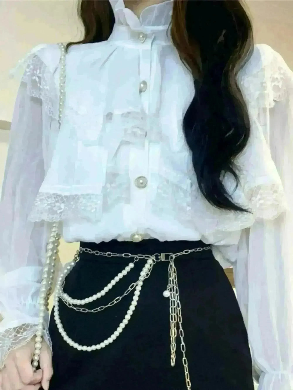 Western Style Ruffled Top For Women - EX-STOCK CANADA