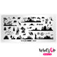 Whats Up - Backlit Scenery Stamping Plate EX-STOCK Canada 