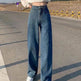 Wide Leg Jeans For Women Bottom Baggy Denim Pants Trousers - EX-STOCK Canada
