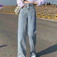 Wide Leg Jeans For Women Bottom Baggy Denim Pants Trousers - EX-STOCK Canada