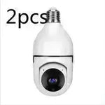 WiFi CAMERA 1080P Bulb 4X Zoom Camera E27 Home 5GWiFi Alarm Monitor Best Home Security Camera System Wireless CCTV Outdoor Security Camera - EX-STOCK CANADA