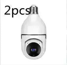WiFi CAMERA 1080P Bulb 4X Zoom Camera E27 Home 5GWiFi Alarm Monitor Best Home Security Camera System Wireless CCTV Outdoor Security Camera - EX-STOCK CANADA