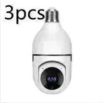 WiFi CAMERA 1080P Bulb 4X Zoom Camera E27 Home 5GWiFi Alarm Monitor Best Home Security Camera System Wireless CCTV Outdoor Security Camera - EX-STOCK CANADA