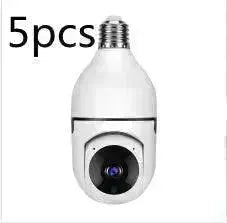 WiFi CAMERA 1080P Bulb 4X Zoom Camera E27 Home 5GWiFi Alarm Monitor Best Home Security Camera System Wireless CCTV Outdoor Security Camera - EX-STOCK CANADA