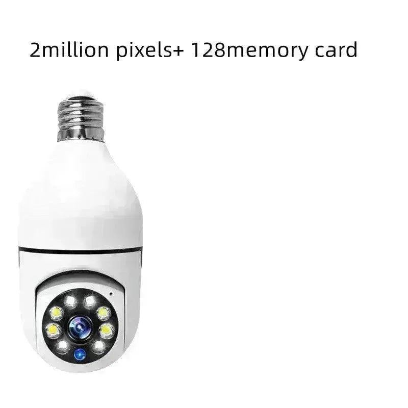 WiFi CAMERA 1080P Bulb 4X Zoom Camera E27 Home 5GWiFi Alarm Monitor Best Home Security Camera System Wireless CCTV Outdoor Security Camera - EX-STOCK CANADA