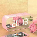 Wireless bluetooth speakers with LED display Clock - EX-STOCK CANADA