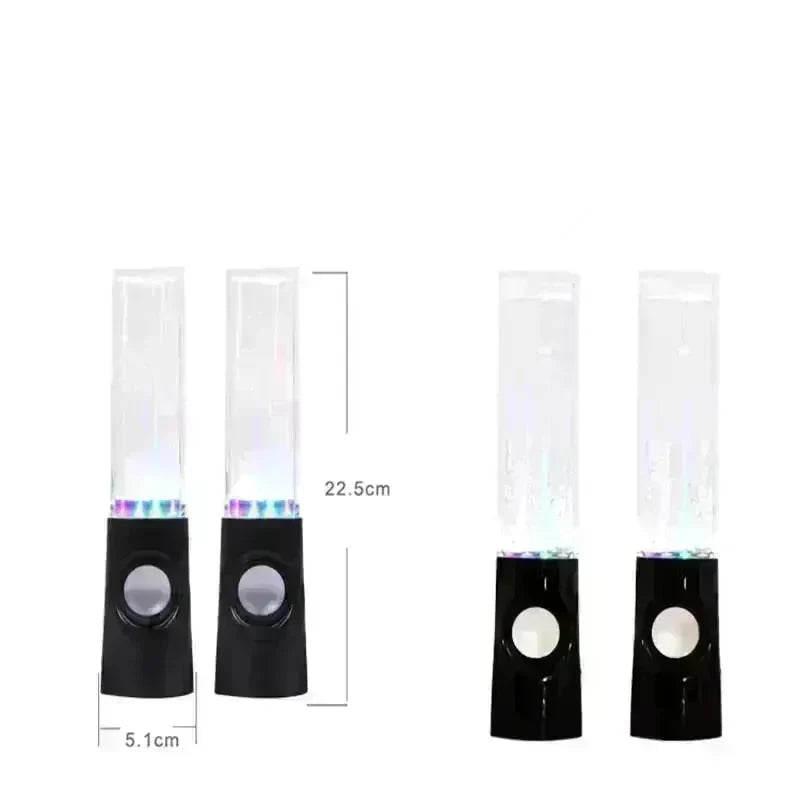 Wireless Dancing Water Music Speaker LED Light Fountain Speaker Home summer Party box Best Portable Speaker - EX-STOCK CANADA