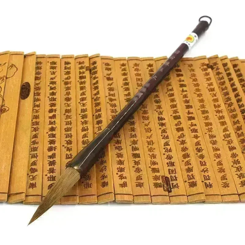 Wolf Hao Large And Small Block Steel Rod Brush Longfeng Painting And Calligraphy Set - EX-STOCK CANADA