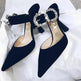Women Baotou Rhinestone Pointed High Heel Shoe - EX-STOCK Canada