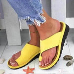 Women Big Toe Clip Casual Flat heel Slippers - EX-STOCK Canada