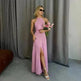 Women Fashion Halter Split Sleeveless Sexy Slim Fit Dress - EX-STOCK CANADA