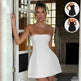 Women Fashion Tube Dress Summer Solid Color Backless Slim Short Party Dress - EX-STOCK CANADA