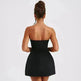 Women Fashion Tube Dress Summer Solid Color Backless Slim Short Party Dress - EX-STOCK CANADA