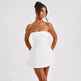 Women Fashion Tube Dress Summer Solid Color Backless Slim Short Party Dress - EX-STOCK CANADA