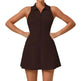 Women High Waist Sports Fitness Dress - EX-STOCK Canada