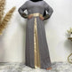 Women's Arab Patchwork Long Sleeved Dress - EX-STOCK Canada