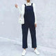 Women's Autumn Warm Corduroy Loose Solid Color Suspender Pants - EX-STOCK CANADA