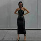 Women's Backless Dress Fashionable Slim-fit Halter - EX-STOCK CANADA