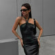 Women's Backless Dress Fashionable Slim-fit Halter - EX-STOCK CANADA