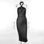 Women's Backless Dress Fashionable Slim-fit Halter - EX-STOCK CANADA