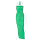 Women's Backless Sexy Strap Slim Dress Tube Top Halter Dress Club Party Beach Outfits Summer - EX-STOCK CANADA