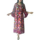 Women's Bronzing Printed Casual Dubai Arab Robe - EX-STOCK CANADA