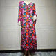 Women's Bronzing Printed Casual Dubai Arab Robe - EX-STOCK CANADA