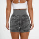 Women's Camo Jacquard Seamless Gym Shorts - EX-STOCK Canada
