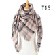Women's Cashmere Plaid All-match Thick Warm Scarf - EX-STOCK Canada
