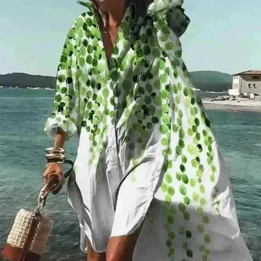 Women's Casual 3D Printing Long Shirt - EX-STOCK CANADA