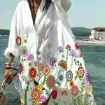 Women's Casual 3D Printing Long Shirt - EX-STOCK CANADA