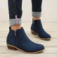 Women's Casual Shoes With Thick Heels Boot Shoes for Women - EX-STOCK Canada