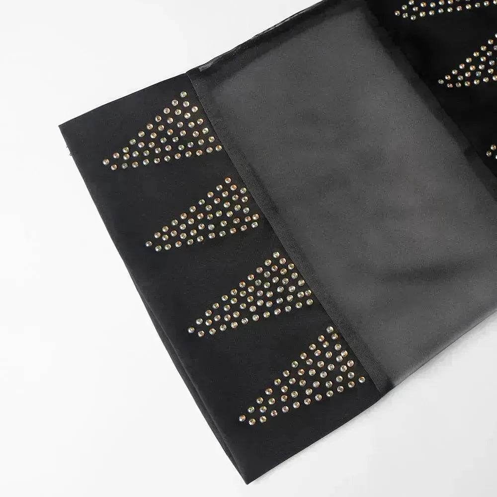 Abbigliamento femminile abito arabo nero - EX-STOCK Canada