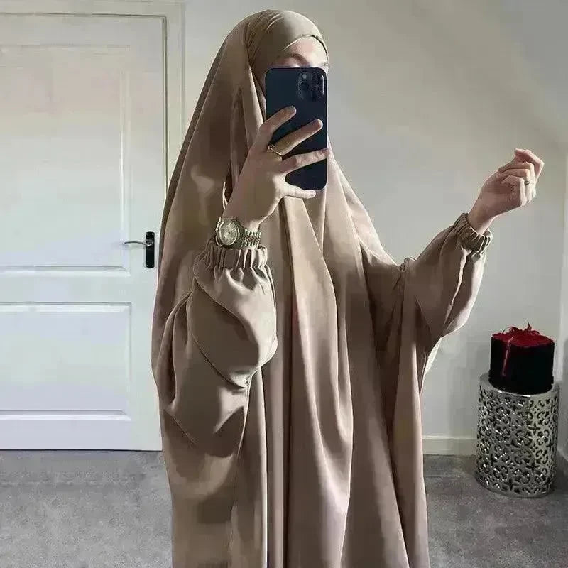 Women's Dubai Turkey One-piece Prayer Dress - EX-STOCK CANADA