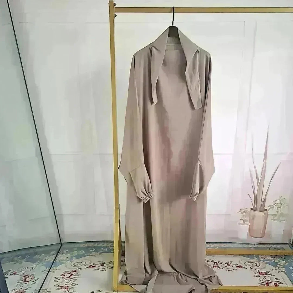Women's Dubai Turkey One-piece Prayer Dress - EX-STOCK CANADA