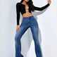 Women's Fashion Casual High Waist Slim-fit Stretch Jeans Pant Trousers - EX-STOCK Canada