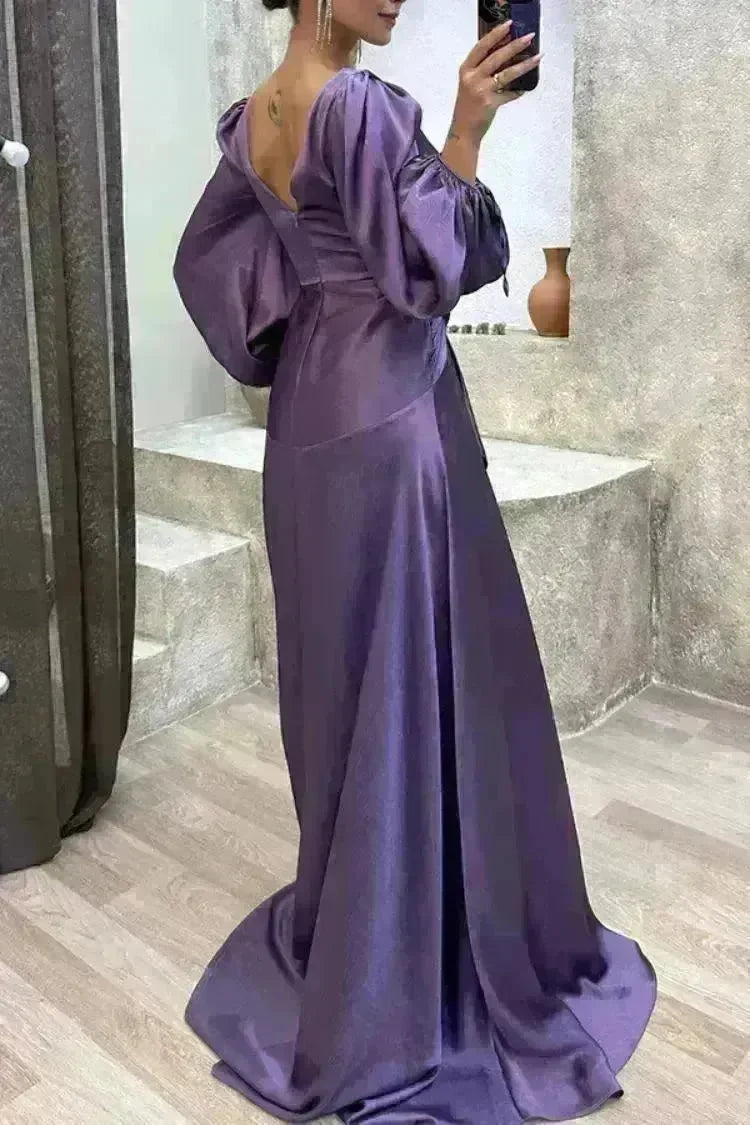 Women's Fashion Dress Solid Color - EX-STOCK CANADA