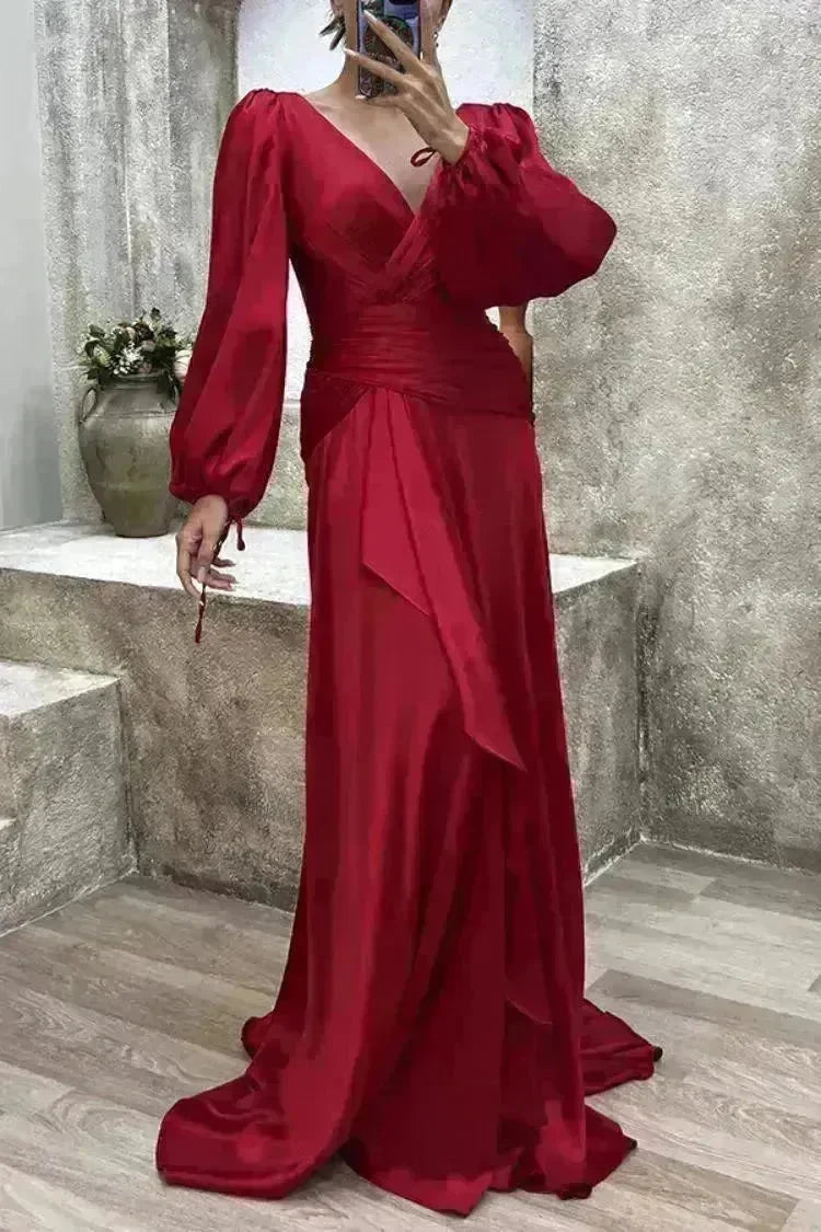 Women's Fashion Dress Solid Color - EX-STOCK CANADA
