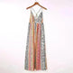 Women's Fashion High Waist Sling Cross Deep V-neck Dress - EX-STOCK CANADA