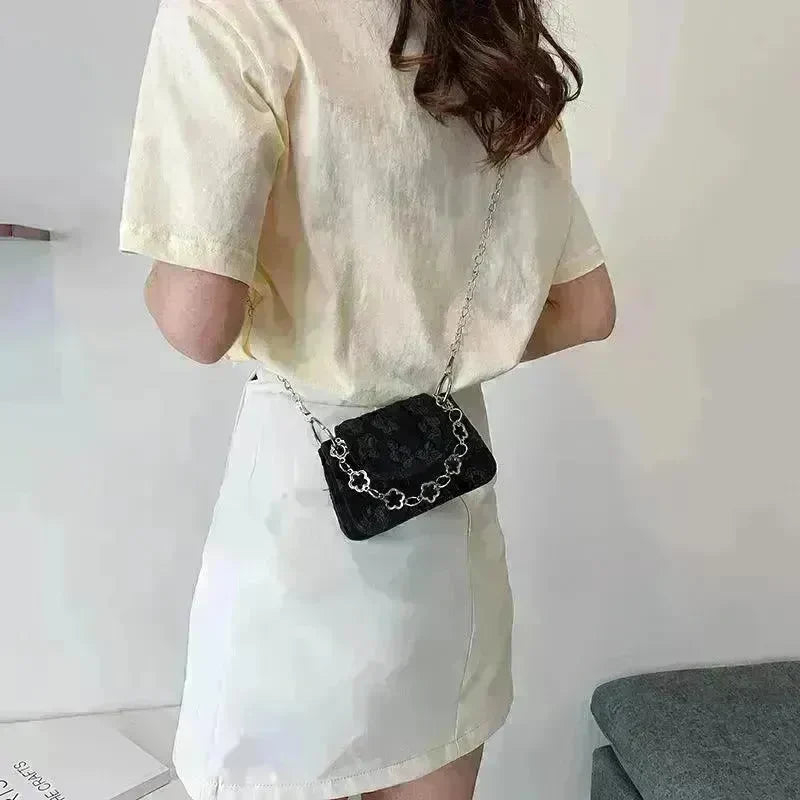 Women's Fashion Mini Chain Handbag Shoulder Crossbody Bag - EX-STOCK CANADA