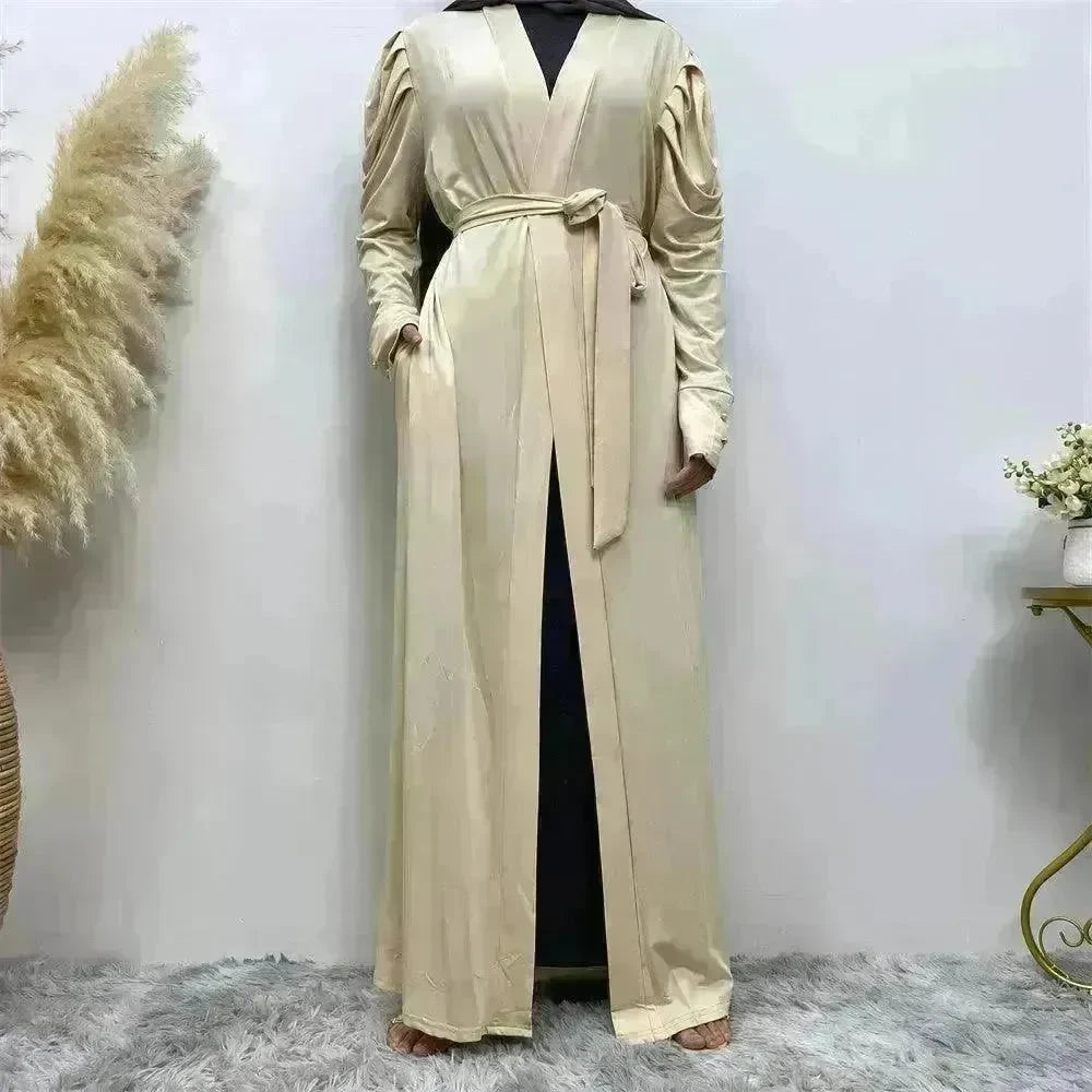Women's Fashion Simple Solid Color Arab Cardigan - EX-STOCK CANADA