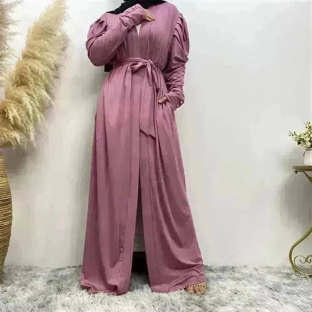 Women's Fashion Simple Solid Color Arab Cardigan - EX-STOCK CANADA