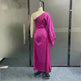 Women's Fashion Solid Color Crossbody Strapless Dress - EX-STOCK CANADA