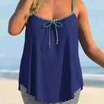 Women's Fashion Solid Color Loose Beach Casual Swimming Suit - EX-STOCK CANADA