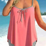 Women's Fashion Solid Color Loose Beach Casual Swimming Suit - EX-STOCK CANADA