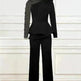 Women's Fashion Splicing Beads Jumpsuit - EX-STOCK CANADA