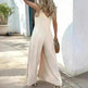 Women's Fashion Suspenders V-neck Loose Jumpsuit - EX-STOCK CANADA
