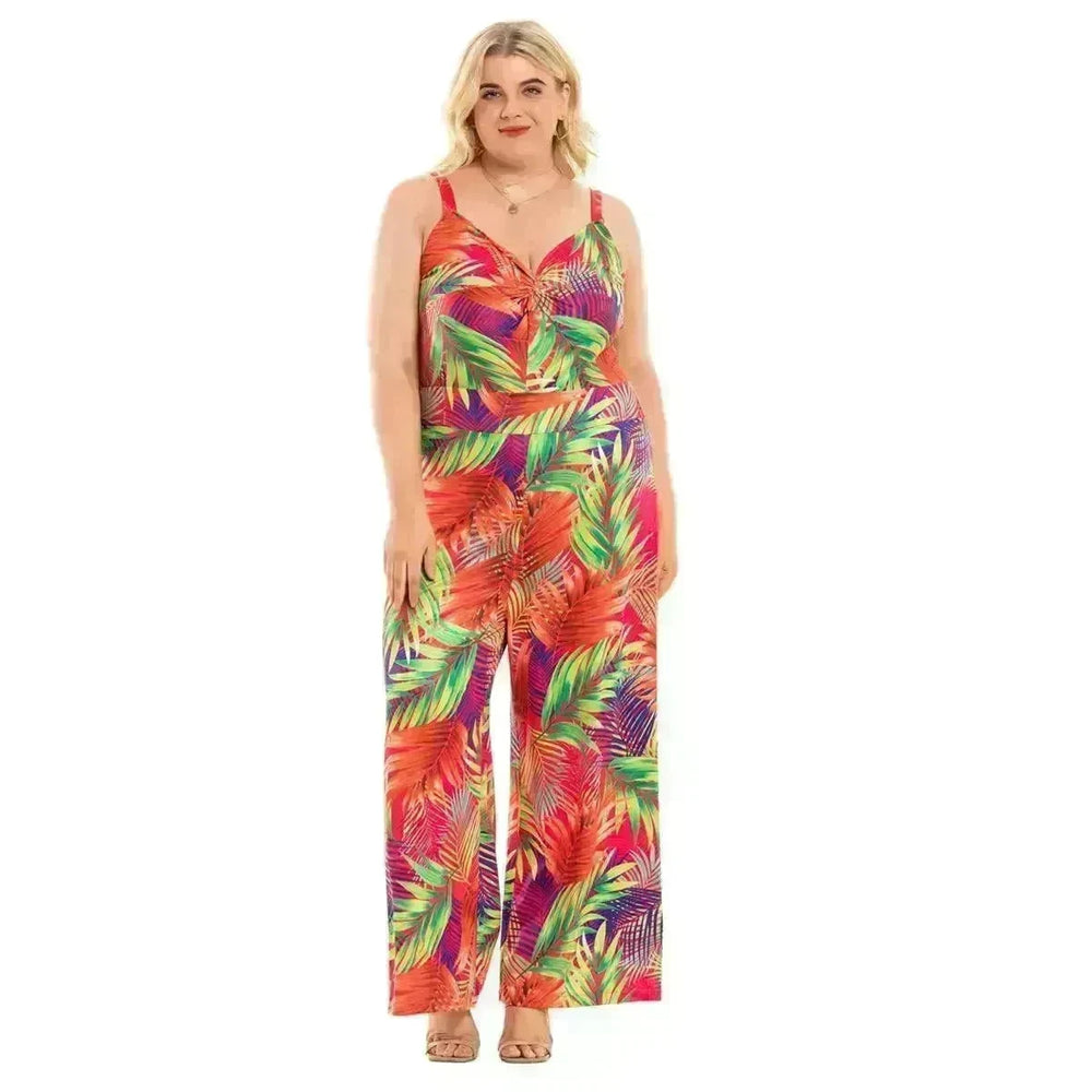 Women's Fashion Suspenders Wide Leg Jumpsuit - EX-STOCK CANADA