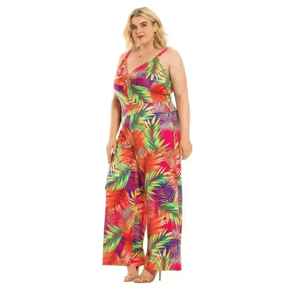 Women's Fashion Suspenders Wide Leg Jumpsuit - EX-STOCK CANADA