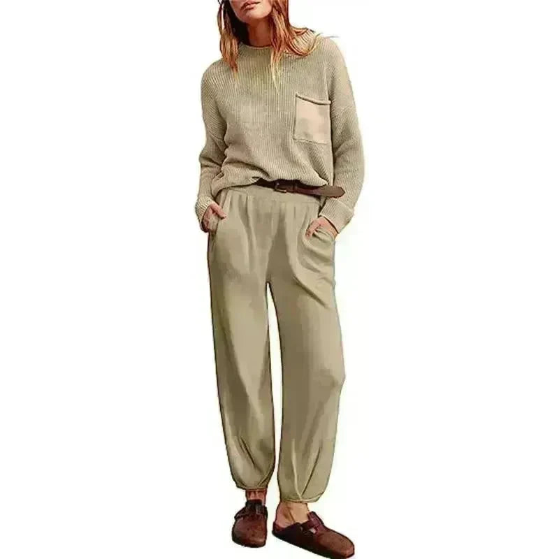 Women's Fashion Two piece Track Casual Suit. - EX-STOCK CANADA